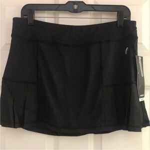 NWT ❤️🔥 Head - Black Tennis/Pickleball/Athletic Skort - L